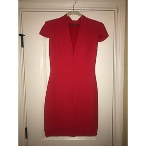 Gorgeous Red Alexander McQueen Dress